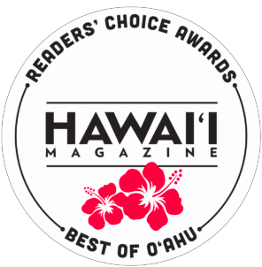 Hawaii Magazine Best of O'ahu Reader Choice Awards logo