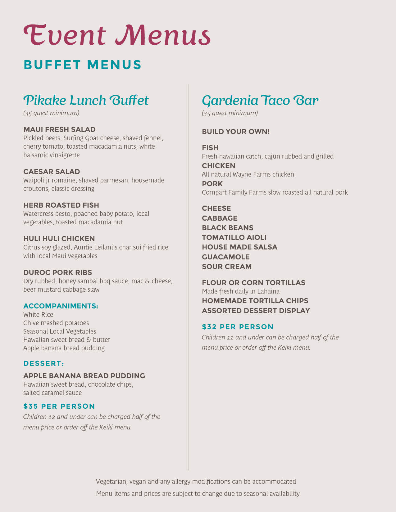 banquet-menu-holders